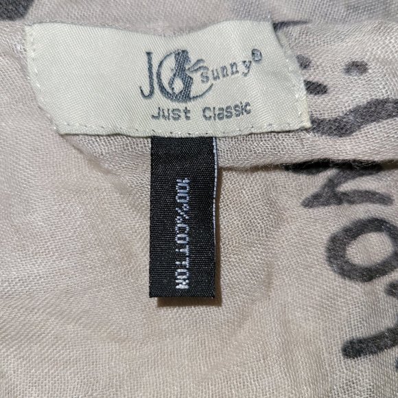 JC Sunny graphic long wrap Size OS - Picture 6 of 6